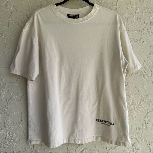 ESSENTIALS Tee Shirt Men Large Graphic Spellout - Picture 1 of 6